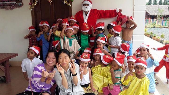 Christmas at the Poipet Kindergarten