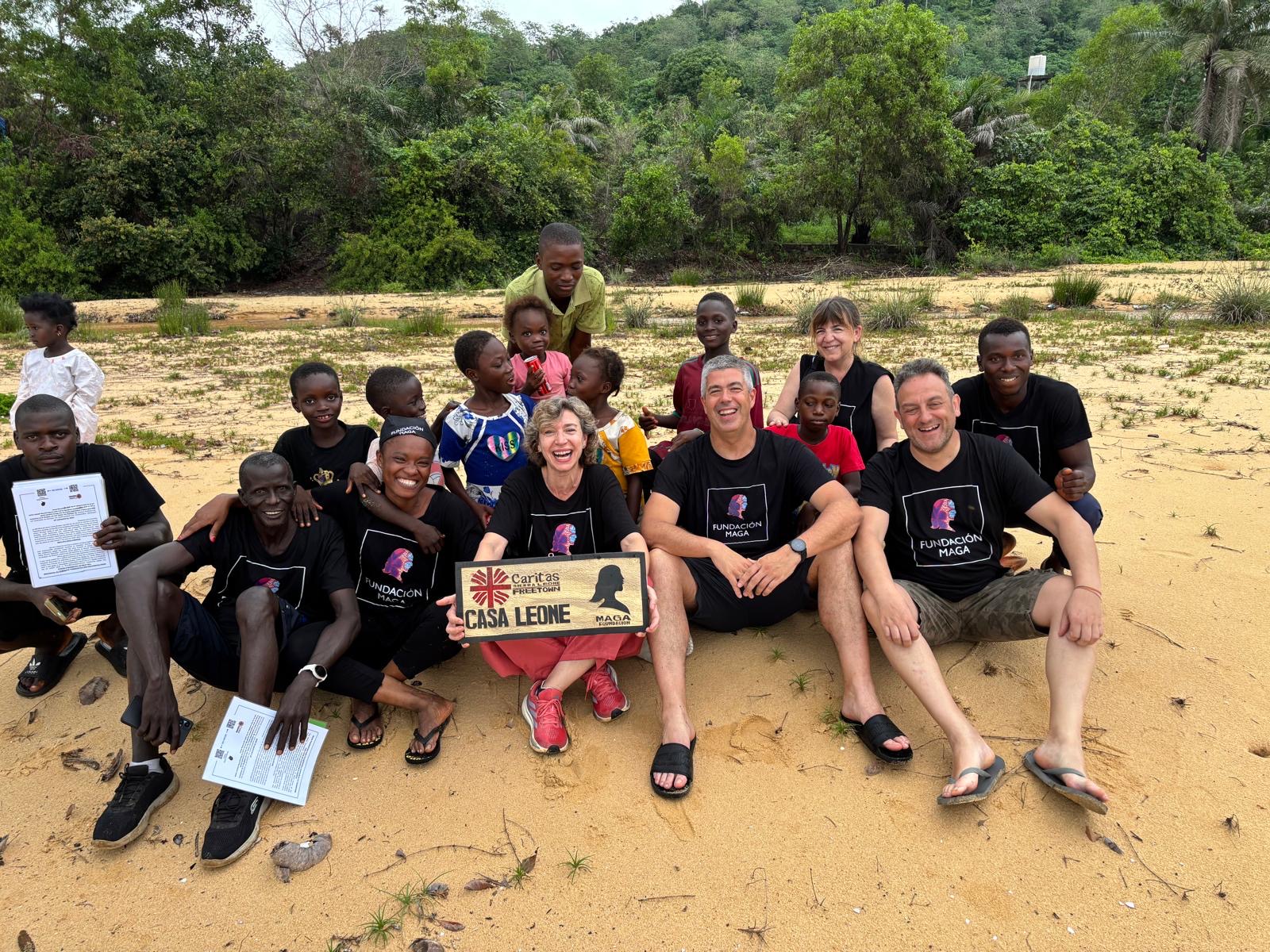 Viaje a Sierra Leona con Fundación MAGA