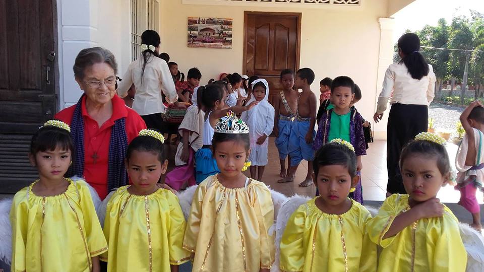 Navidad en el Kindergarten de Poipet