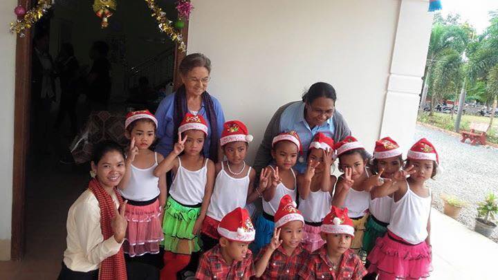 Navidad en el Kindergarten de Poipet