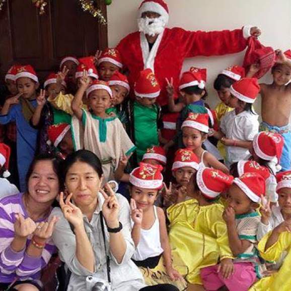 Christmas at the Poipet Kindergarten